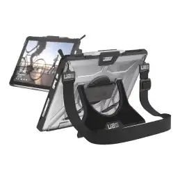 UAG Rugged Case for Surface Pro 7+ - 7 - 6 - 5 - LTE - 4 w - Handstrap &Shoulder Strap - Ice - coque ... (SFPROHSS-L-IC)_7